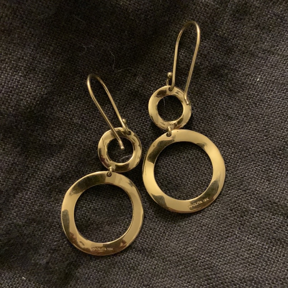 IPPOLITA 18k Gold Snowman Earrings